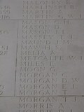 MMI - I5526 - Herbert Sydney Maw - Panel 4A - Thiepval Memorial