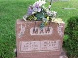 MMI - I59386 - I59387 - William Wesley Maw & Alice Jackson