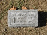 MMI - I61303 - Franceska Maria aka Frances Maw nee Klute