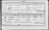 M3743 - Marriage Frank Wallace & Annie Elizabeth Collinson 04091921